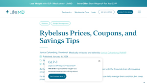 Rybelsus Prices, Coupons, and Savings Tips | LifeMD - rybelsus manufacturer