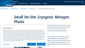 Small On-Site Cryogenic Nitrogen Plants | A Linde Company - nitrogen plant manufacturer