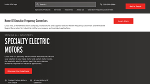 Specialty Motor Manufacturer - Custom Electric Motor Company | Louis Allis - electric motor manufacturer