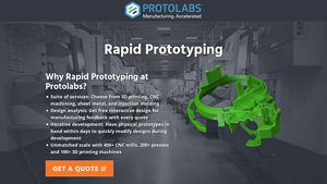 Rapid Prototyping & Manufacturing from Protolabs, Inc. - prototype manufacturer
