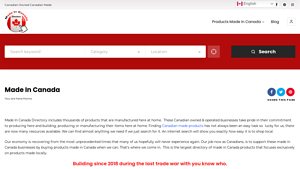 Made In Canada | Biggest Directory of Canadian Products - manufacturer websites