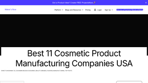 Best 11 Cosmetic Product Manufacturing Companies USA - skincare manufacturer