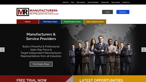 Manufacturer Rep & Independent Sales Rep Opportunities | Manufacturer ... - manufacturer representative jobs