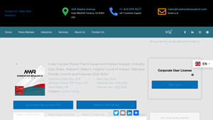 India Nuclear Power Plant Equipment Market 2025-2034 - MarkWide Research - power plant equipment manufacturer