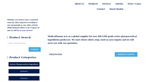 TIRZEPATIDE (GMP grade) - Global Supplier - MedicaPharma.com - tirzepatide manufacturer