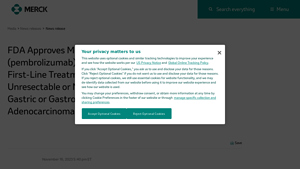 FDA Approves Merck's KEYTRUDA® (pembrolizumab) Plus Chemotherapy as ... - keytruda manufacturer