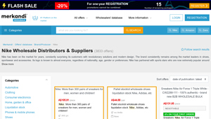 Nike Wholesale Distributors & Suppliers - Merkandi wholesale trading ... - nike wholesale manufacturer