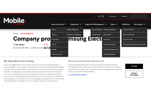 Company profile: Samsung Electronics - Mobile Magazine - samsung manufacturer country