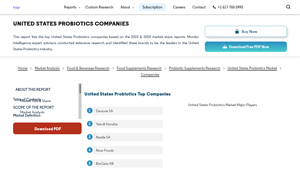 United States Probiotics Companies - Top Company List - Mordor Intelligence - probiotics manufacturer