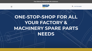 Industrial Spare Parts for Factories & Machineries - MSP Philippines - machinery parts manufacturer