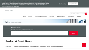 HOME | Murata Manufacturing Co., Ltd. - manufacturer websites