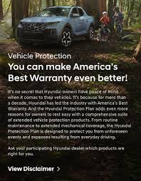 Hyundai Protection Plan - Vehicle Service Contract - hyundai manufacturer warranty