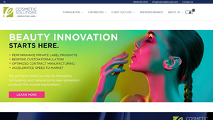 Private Label Skin Care Manufacturer, Cosmetic Solutions Innovation Labs - skincare manufacturer