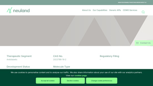 API Products | Tirzepatide - Neuland Labs - tirzepatide manufacturer