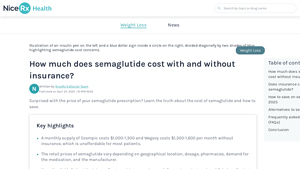 How much does semaglutide cost with and without insurance? - rybelsus manufacturer