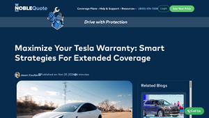 Maximize Your Tesla Warranty: Smart Strategies for Extended Coverage - tesla manufacturer warranty