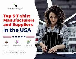 Top 5 T-shirt Manufacturers and Suppliers in the USA - tshirt manufacturer
