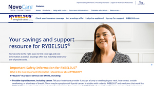 RYBELSUS® (semaglutide) tablets 7 mg or 14 mg Savings ... - NovoCare - rybelsus manufacturer
