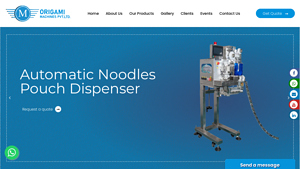 Packaging Machines Manufacturer | Origami Machines Pvt. Ltd - packaging machine manufacturer