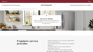 Frigidaire service provides - frigidaire manufacturer warranty