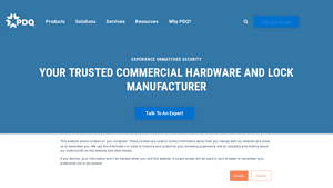 Commercial Hardware & Lock Manufacturer | PDQ Locks - hardware manufacturer