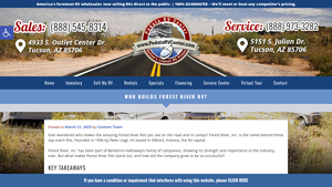 Who builds Forest River RV? - forest river motorhomes manufacturer