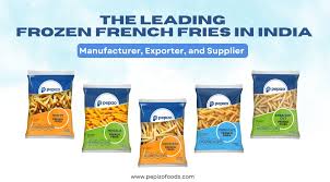 Leading Frozen French Fries Manufacturer & Exporter in India | Pepizo Foods - frozen foods manufacturer
