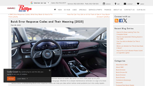 Buick Error Response Codes and Their Meaning [2025] - manufacturer control code