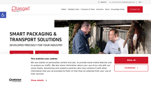 Plasgad Smart Packaging Your Way | Storage & Transportation Solutions - plastic pallet manufacturer