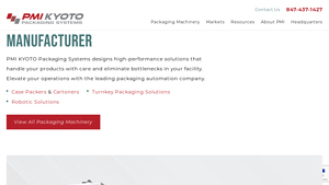 PMI KYOTO | Packaging Machine Manufacturer - packaging machine manufacturer