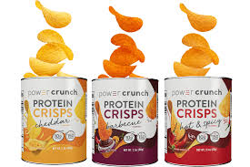 New Power Crunch Protein Crisps - protein chips manufacturer
