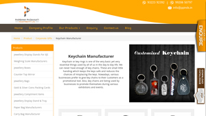 Key Chain - Customized Key Chain Manufacturers in India|PPInds - keychain manufacturer