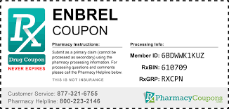 Pay As Little As $5 Enbrel Manufacturer Offer - prescriptiongiant.com - enbrel manufacturer