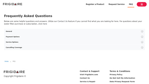 FAQ - Frigidaire - frigidaire manufacturer warranty