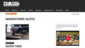 Manufacturer: - Klutch - Pro Tool Reviews - klutch tools manufacturer