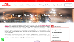 Nitrogen Plant Manufacturer in India | PSG Engineering - nitrogen plant manufacturer