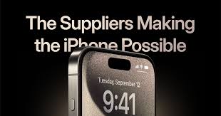 The Suppliers Making the iPhone Possible - Quartr - manufacturer apple