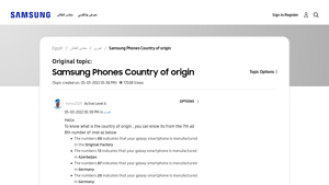 Samsung Phones Country of origin - Samsung Members - samsung manufacturer country