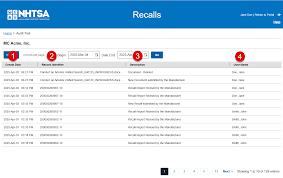 Manufacturer Recalls Portal - auto recalls by manufacturer