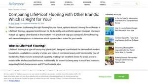 Comparing LifeProof Flooring with Other Brands: Which is Right for You? - lifeproof flooring manufacturer