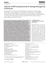 A Review on Self-Healing Concrete - ResearchGate - largest manufacturer of self healing concrete