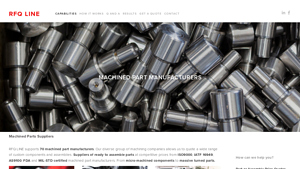 Machined Part Manufacturers - RFQ LINE - machinery parts manufacturer