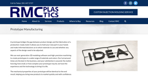 Prototype Manufacturers - RMC Plastics - prototype manufacturer