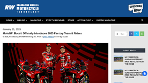 MotoGP: Ducati Officially Introduces 2025 Factory Team & Riders - ducati motogp racing manufacturer team