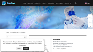 China Tirzepatide Manufacturers & Suppliers - Sandoo - tirzepatide manufacturer