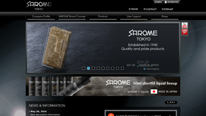 SAROME TOKYO / cigarette lighter and accessory brand - lighter manufacturer