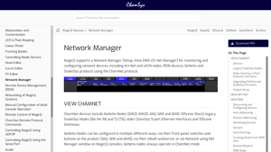 Network Manager :: ChamSys Documentation - esta manufacturer id