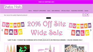 Sheba Nails - gel polish manufacturer