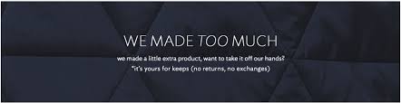 We Made Too Much - lululemon - lululemon manufacturer