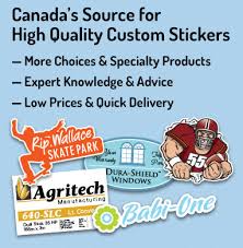Custom Stickers & Labels Made in Canada - sticker manufacturer